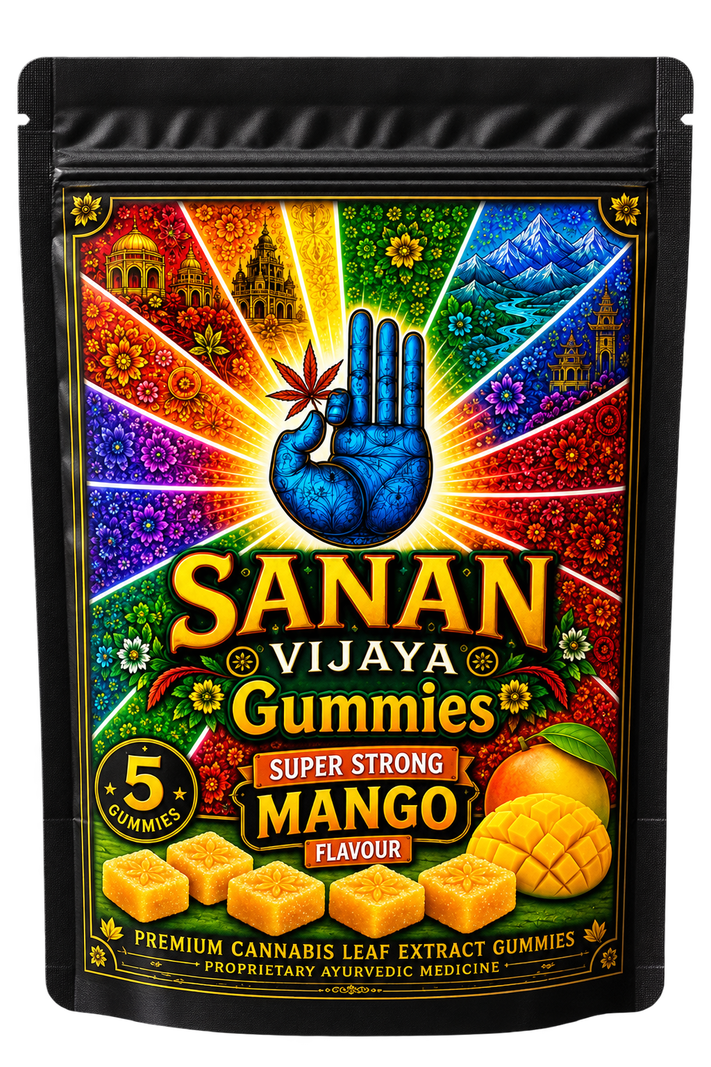 Vijaya Gummies -Super Strong Mango