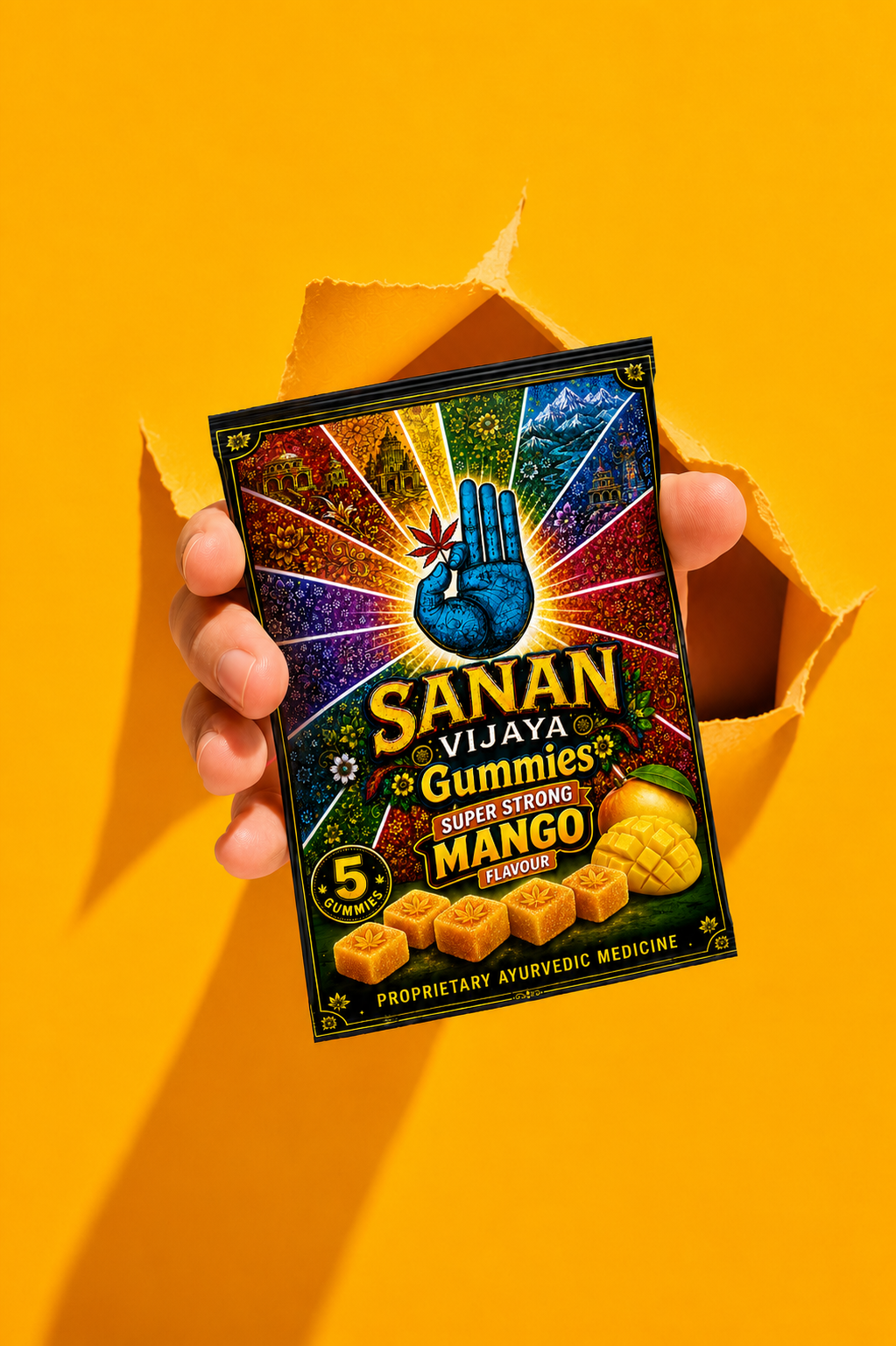 Vijaya Gummies -Super Strong Mango